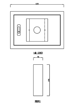 BOX-4(매립) 도면