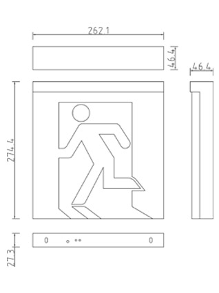 SF-LED-RF-LC(W) 도면